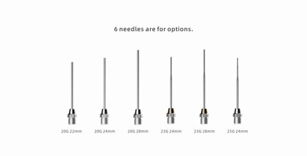 Applikationsnadeln für Woodpecker Fi-G Obturationsgerät 4 Stück